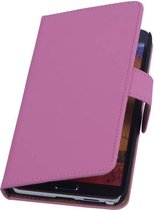 Bookstyle Wallet Case Hoesjes Geschikt voor Samsung Galaxy Note 3 N9000 Roze