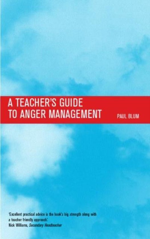 Teacher's Guide to Anger Management - cover