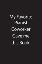 My Favorite Pianist Coworker Gave Me This Book.