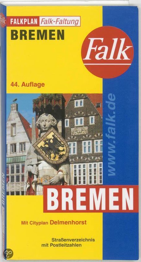 Cover van het boek 'Bremen plattegrond'