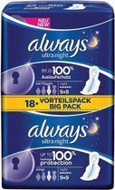 Always Ultra Night Maandverband - Voordeelverpakking 20 Stuks