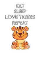 Eat Sleep Love Tigers Repeat