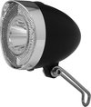 Union Retro LED Headlight Black - Fonctionne sur batterie