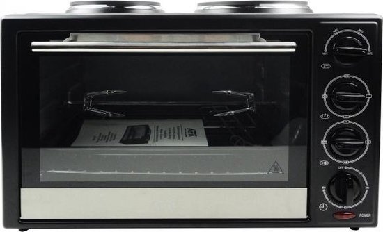 Alsjeblieft kijk mechanisme wetenschapper AFK Oven met twee kookplaten | bol.com