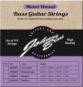 Set van 4 Nickel Wound Basgitaar Snaren - Gauge Extra Light