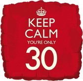 Keep Calm folie ballon 30