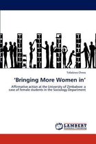 'Bringing More Women in'
