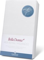 Bella Donna La Picolla Topper Hoeslaken wit kl. 1000 maat 180 x 210