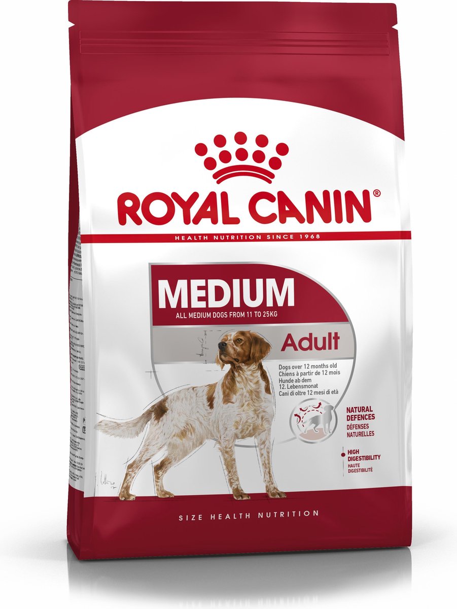 Meander fossiel heroïne Royal Canin Medium Adult 15 KG | bol.com