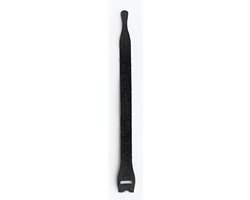 Velcro - One-wrap strap - 330mm x 20mm - Zwart - 25 stuks - Stevig klittenband - Volledig herbruikbaar - (098.0607)