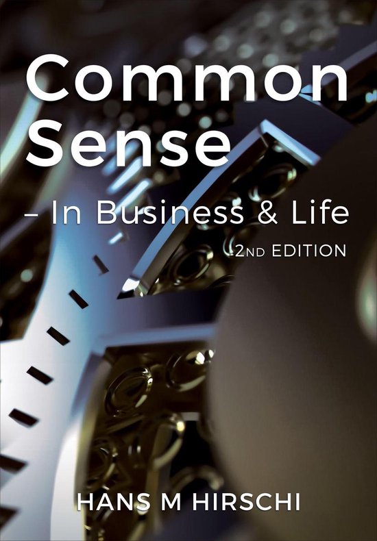 Common Sense - In Business & Life (2nd Edition) - cover