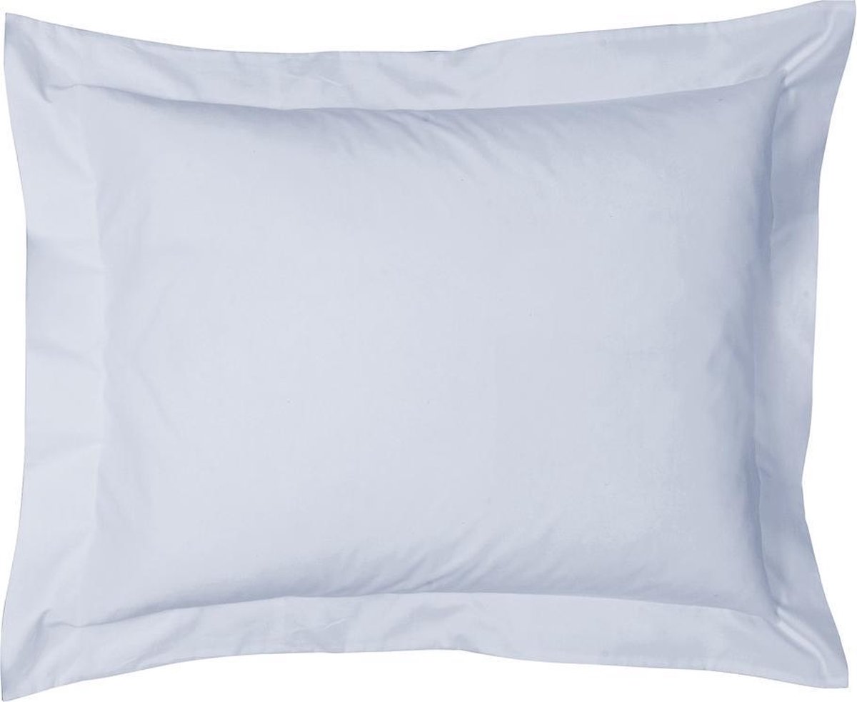 Heckett & Lane Oxford - Kussensloop - Percale katoen - 60x70 cm - Baby Blue