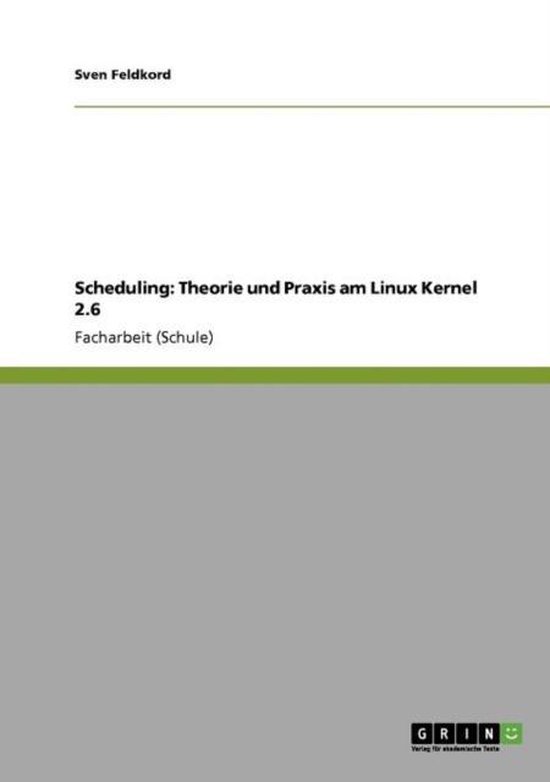Scheduling - cover