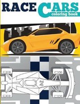 Race Cars Coloring Book