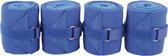 Harry's Horse Bandages elastisch/fleece 4 st.  Blauw