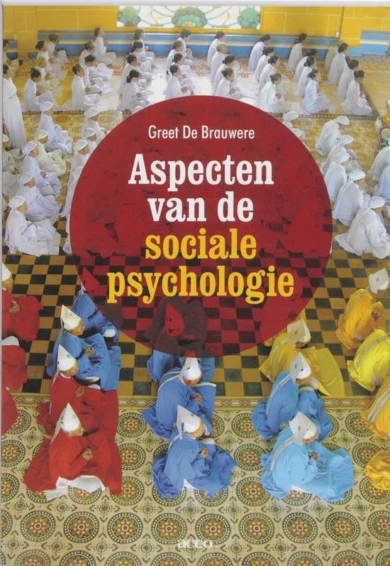 Cover van het boek 'Aspecten van de sociale psychologie / druk 1'