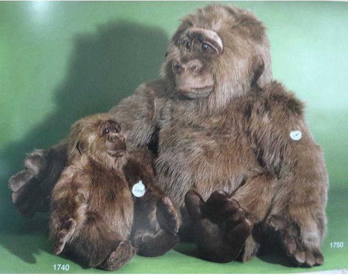 Initiatief verwijderen Geven Pluche grote gorilla knuffel 80 cm | bol.com