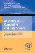 Communications in Computer and Information Science 721 - Advances in Computing and Data Sciences