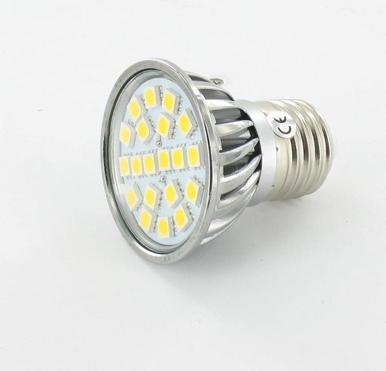 Peer spanning Oppervlakkig Dolphix - LED Spot warm wit - 4 Watt - E27 - SMD5050 | bol.com