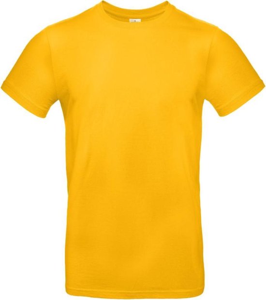 B&C Basic T-shirt E190 - Gold - Maat XXL