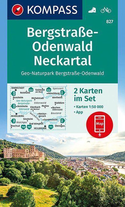 Bergstraße-Odenwald, Neckartal, Geo-Naturpark Bergstraße-O ... - cover