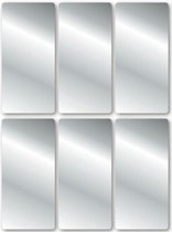 Zilveren etiketten 18 stuks - Zilveren stickers 18 stuks