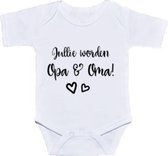 Romper aankondiging zwangerschap - Jullie worden opa en oma - Zwangerschapsaankondiging opa en oma - Aankondiging baby - Aankondiging zwangerschap - Pregnancy announcement - Zebrap