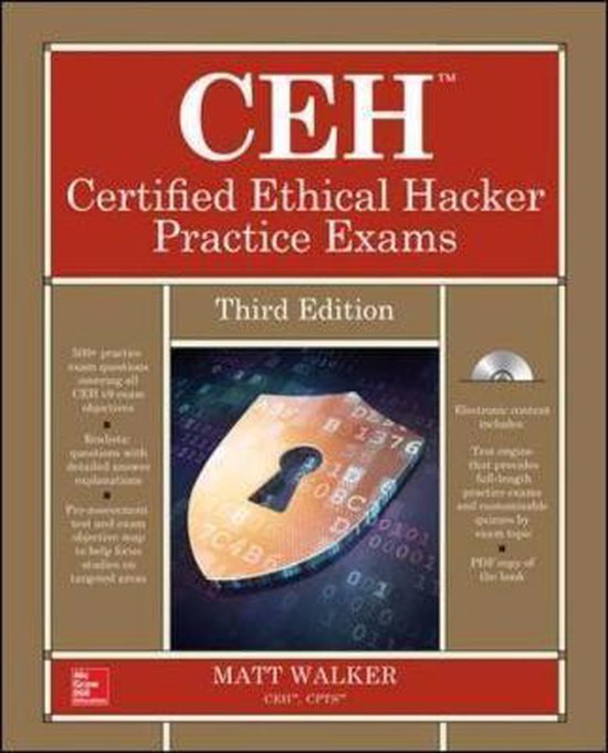 CEH Certified Ethical Hacker Practice Exams, Third Edition - cover