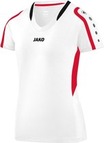 JAKO Block - Voetbalshirt - Dames - Maat XL - Wit/Rood