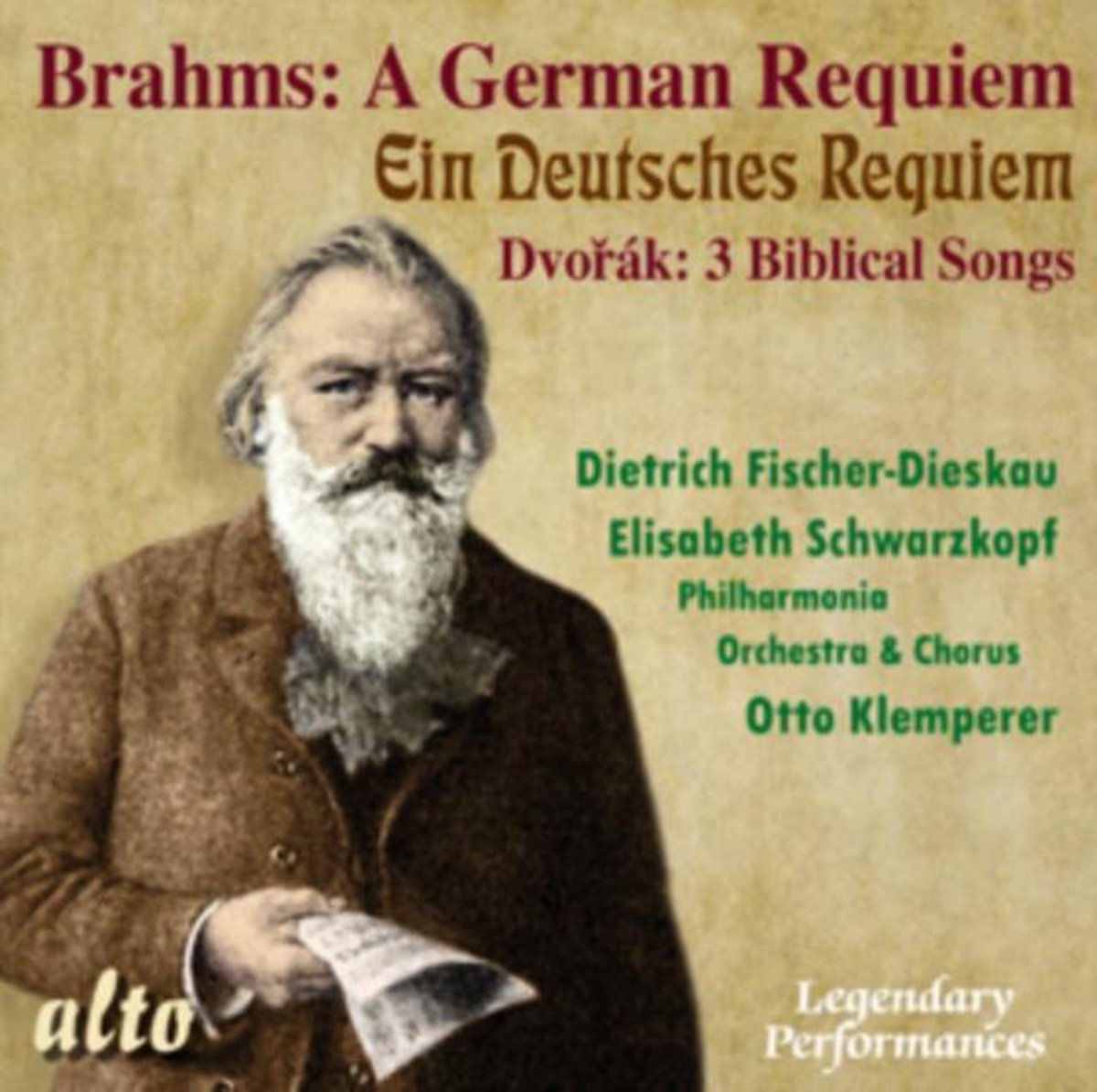 Schwarzkopf/Fischer-Dieskau/Philhar - German Requiem/3 Biblical Songs