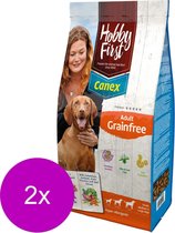 Hobbyfirst Canex Adult Grainfree Eend - Hondenvoer - 2 x 3 kg