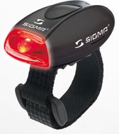 Sigma Micro - Verlichtingsset - LED - Batterij - Zwart/Rood