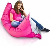 Colori - Zitzak - Vierkant - 175x135 cm - Nylon - Roze/zilver