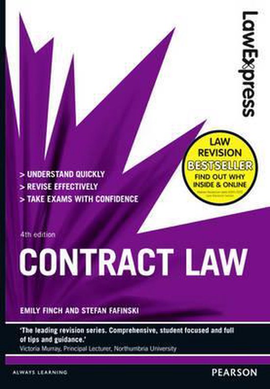 Law Express Contract Law 4Th - cover