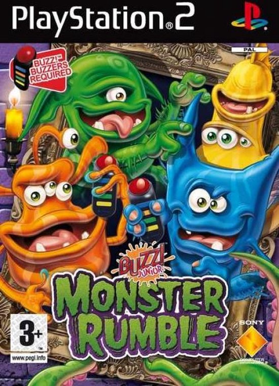 Buzz Junior Monster Rumble Solus PS2 Games bol