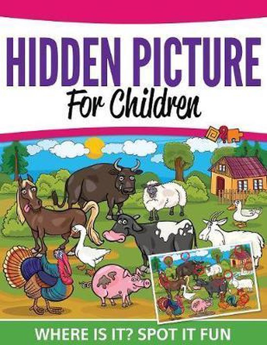 Hidden Pictures For Children - cover