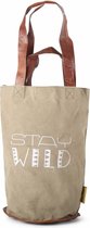 Mycha Ibiza - tas - Es Vedra Stay wild 2013 - strandtas - clutch - lederen hengsels