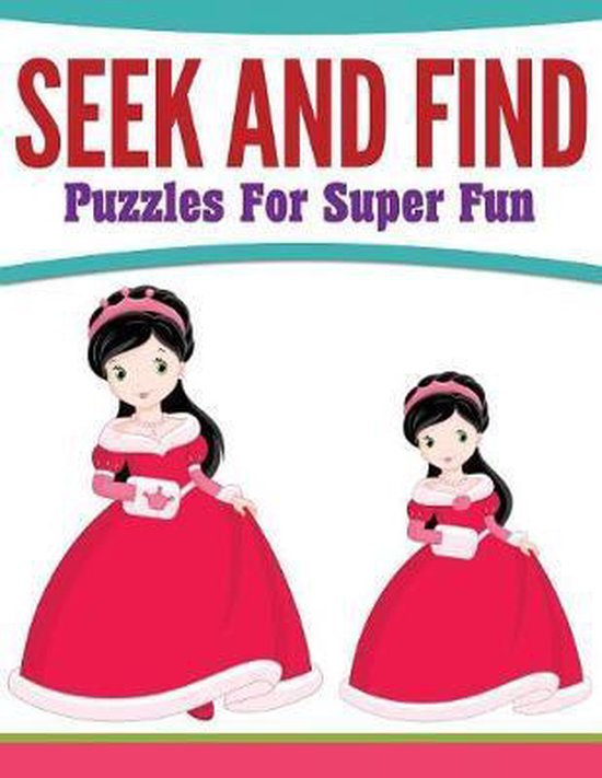 Seek And Find Puzzles For Super Fun - cover