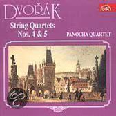 Dvorak: String Quartets no 4 & 5 / Panocha Quartet