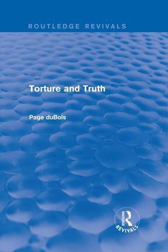 Torture and Truth (Routledge Revivals) - cover