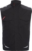 F. Engel 5810-254 Service Vest Zwart/Antraciet maat M
