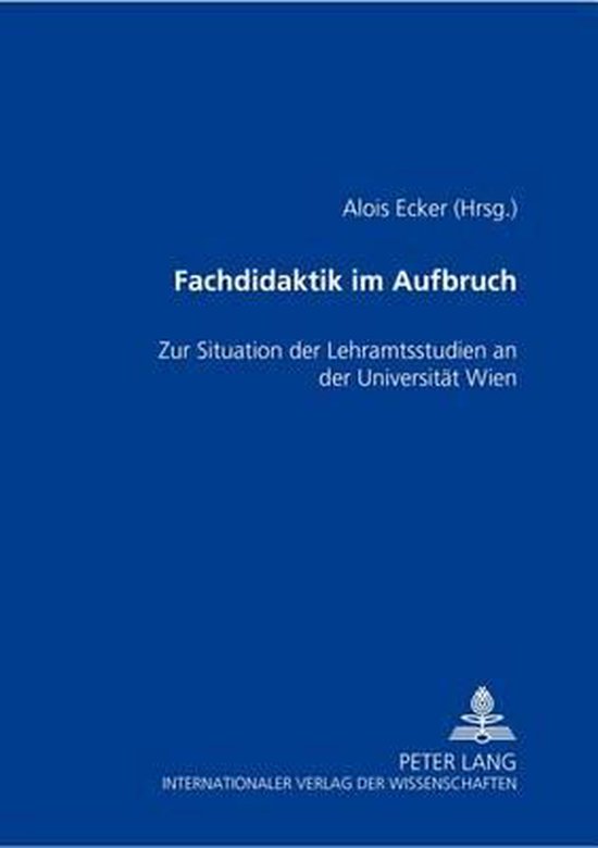 Fachdidaktik im Aufbruch - cover
