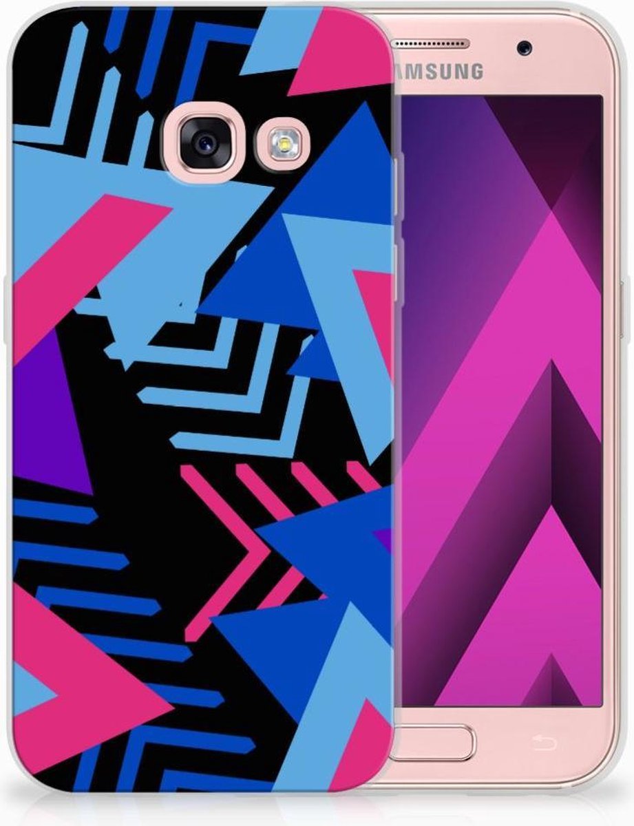 Samsung Galaxy A3 2017 TPU Hoesje Funky Triangle