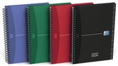 6x Oxford OFFICE Essentials addressbook, 144 bladzijden, A5