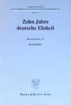 Zehn Jahre Deutsche Einheit