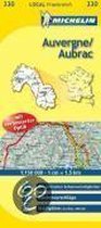 Michelin Localkarte Auvergne-Aubrac 1 : 150 000