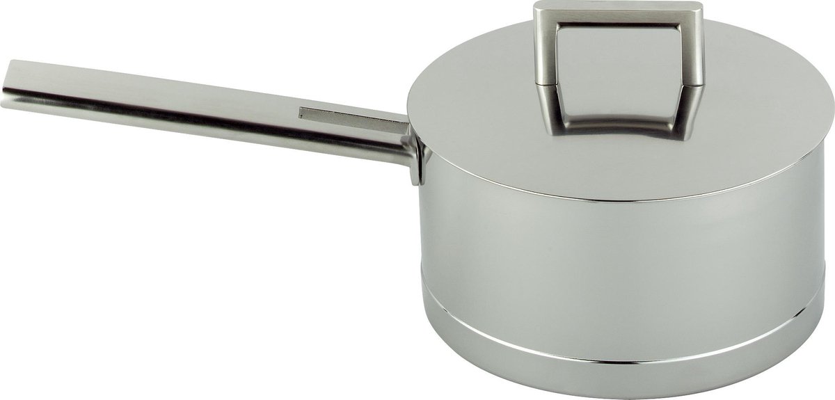 Demeyere Steelpan John Pawson Steelpan met deksel 20cm