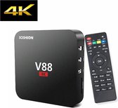 V88 4K wifi Android 5.1 kodi tv box 8GB gratis afstandsbediening en hdmi kabel