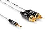 Hosa IMR-006, Drive Stereo Breakout Cable, 3.5 mm TRS to Dual RCA, 6 ft/1.8mtr