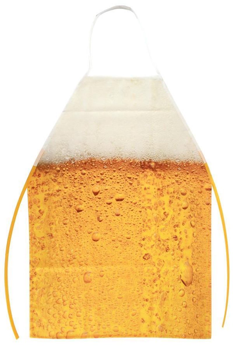 Schort Met Bier Patroon
